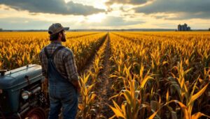 American farmers, who once fed the world, face a volatile global market with diminishing federal backing